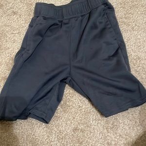 Black mesh boys shorts